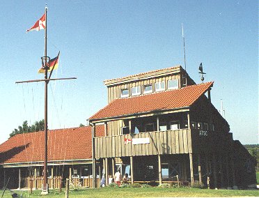 Das Vereinsheim des ATSC in Muhr am See