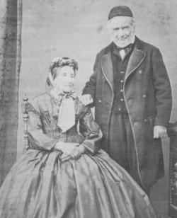 Lazarus Schia Enoch Eisen und seine Frau Friederike, geb. Guggenheimer