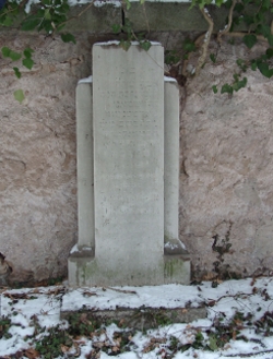 Grabstein der Mathilde Fleischmann