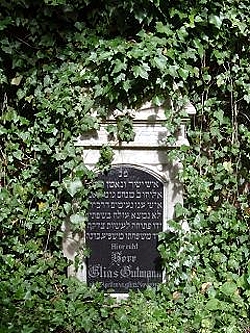 Grabstein des Elias Gutmann