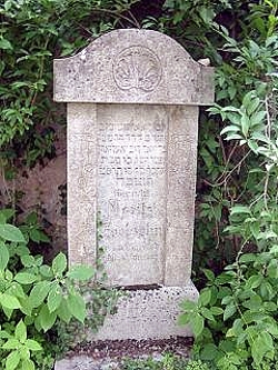 Grabstein des Moritz Joelsohn