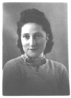 Franziska (Frenzi) Rosenfelder im Jahre 1939