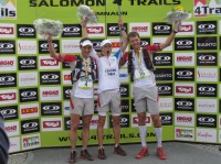 Die glücklichen Gewinner und Finisher von Team Salomon