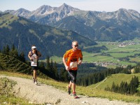 Fernblick auf der Strecke